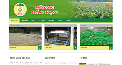 Desktop Screenshot of miendongbackan.com